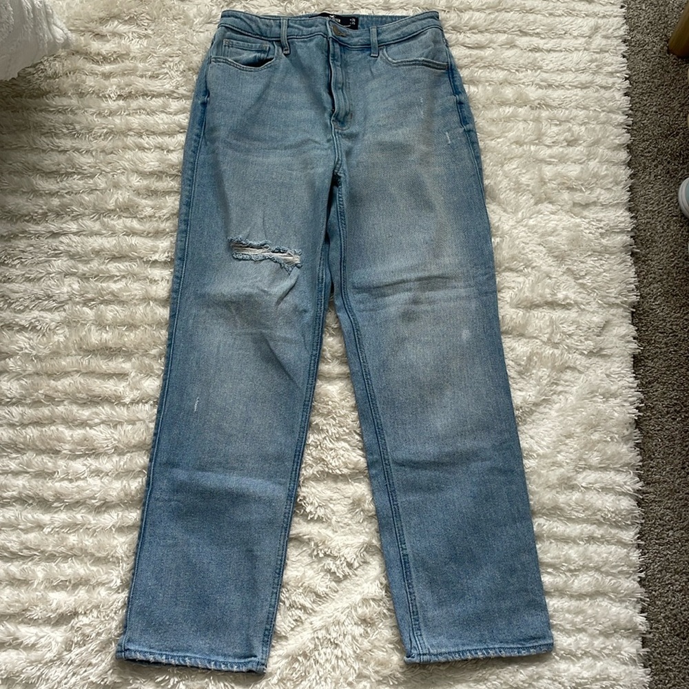 Hollister Ultra High Rise Straight Jeans